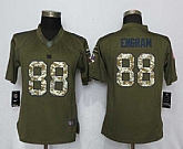 Women Nike New York Giants #88 Engram Green Salute To Service Limited Jersey,baseball caps,new era cap wholesale,wholesale hats